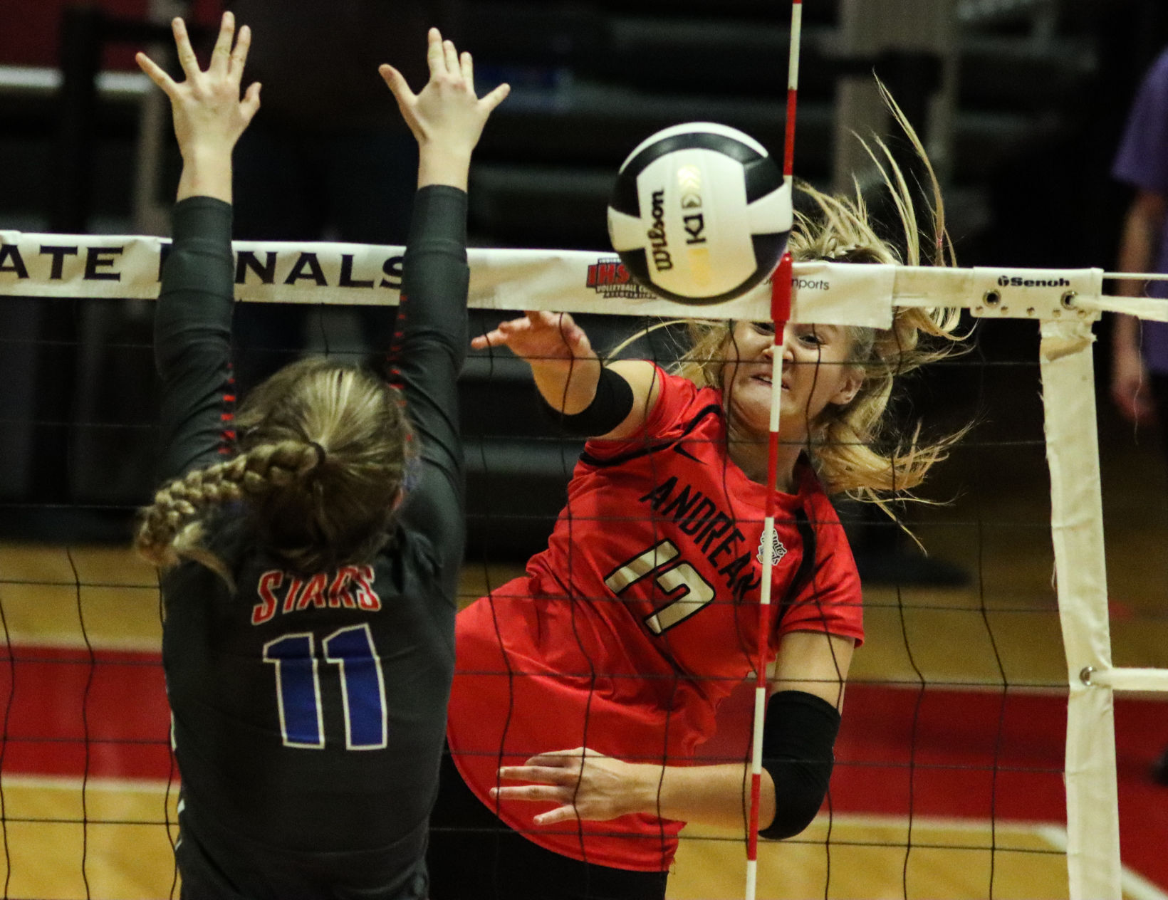 2A volleyball state final - Andrean vs. Western Boone